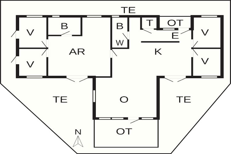 Luxe retraite met spa -- By Traum Ferienwohnungen-Plattegrond