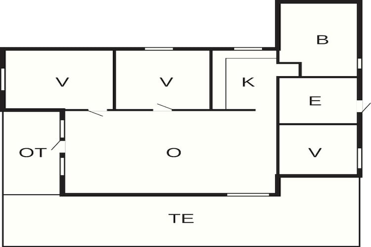6 persoons vakantie huis in Fanø-By Traum - Plattegrond