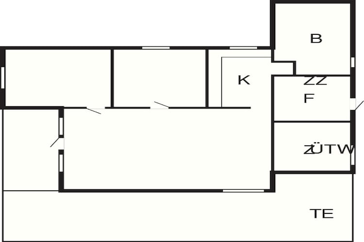 6 persoons vakantie huis in Fanø-By Traum - Plattegrond