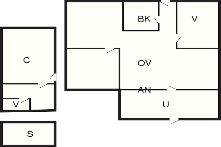 8 persoons vakantie huis in Vinderup-By Traum - Plattegrond