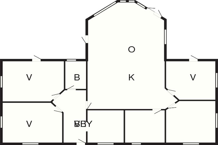 8 persoons vakantie huis in Løgstør-By Traum-Plattegrond