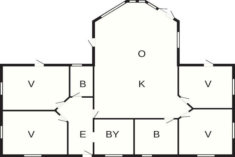 8 persoons vakantie huis in Løgstør-By Traum-Plattegrond