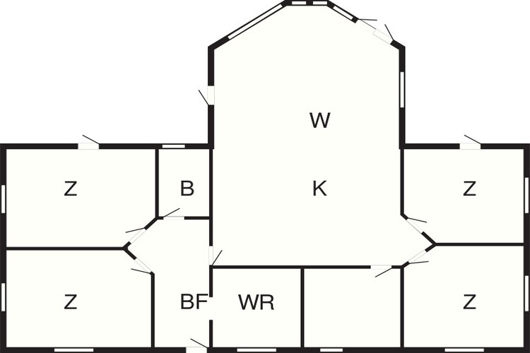 8 persoons vakantie huis in Løgstør-By Traum - Plattegrond