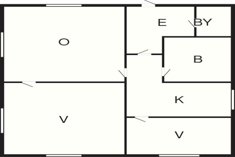 Maison de vacances pour 5 a Svelgen-By Traum-Plan d'étage