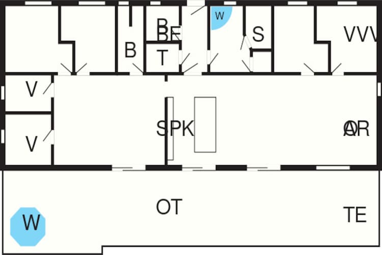 14 persoons vakantie huis in Væggerløse-By Traum-Plattegrond