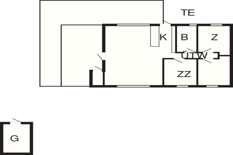 6 persoons vakantie huis in Hadsund-By Traum-Plattegrond