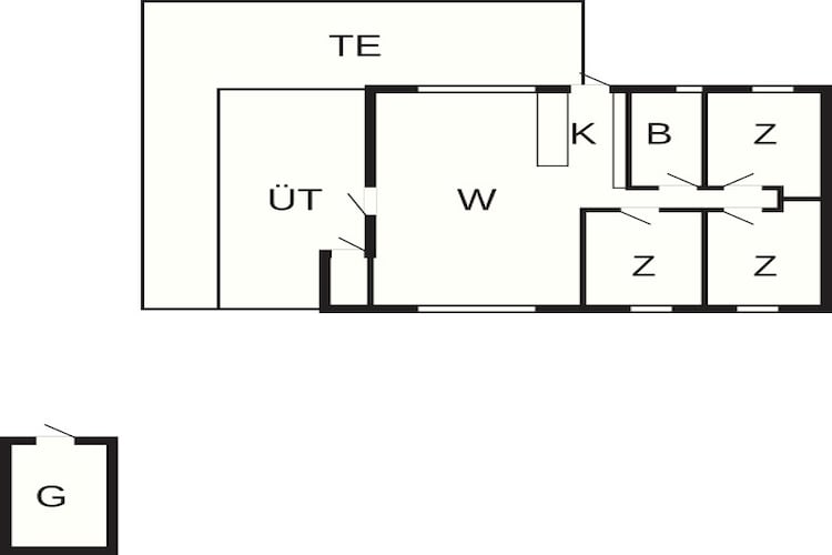 6 persoons vakantie huis in Hadsund-By Traum-Plattegrond