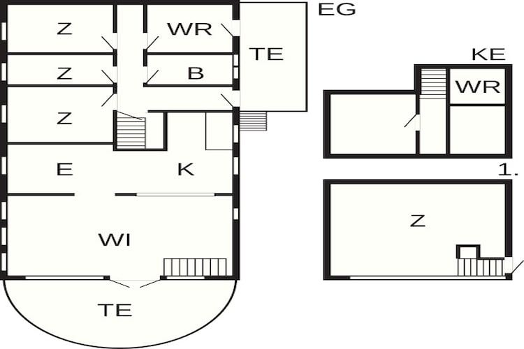 8-Personen-Haus in Skagen-By - Grundriss