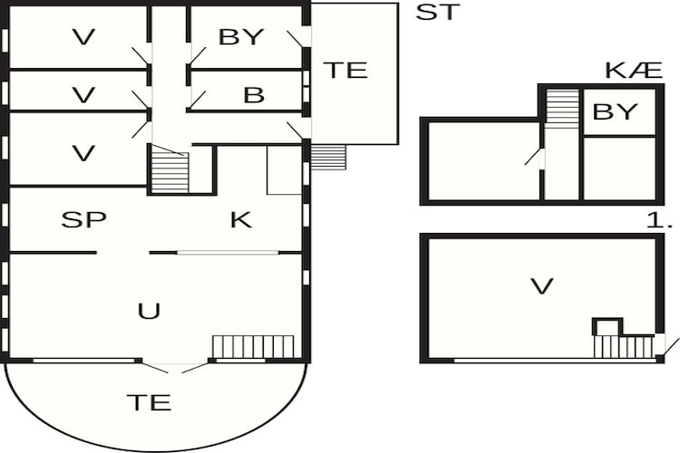 8-Personen-Haus in Skagen-By - Grundriss