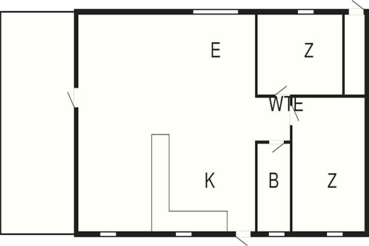 Gezellig toevluchtsoord in Binderup -- By Traum Ferienwohnungen-Plattegrond