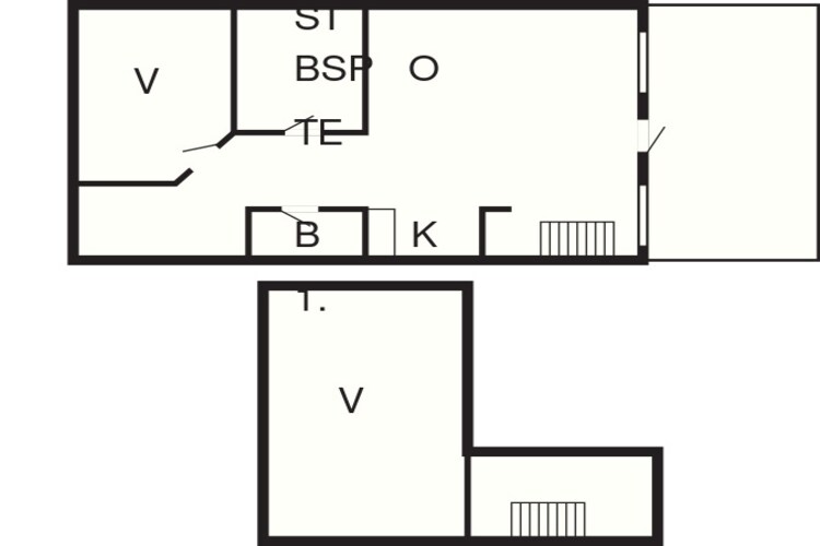 4 persoons vakantie huis in Brovst-By Traum-Plattegrond