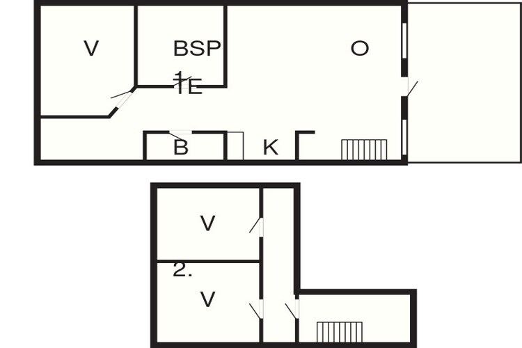 6 persoons vakantie huis in Brovst-By Traum-Plattegrond