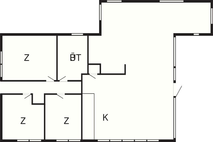 6 persoons vakantie huis in Ålbæk-By Traum-Plattegrond