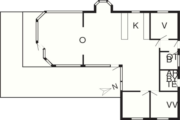 5 persoons vakantie huis in Tarm-By Traum - Plattegrond