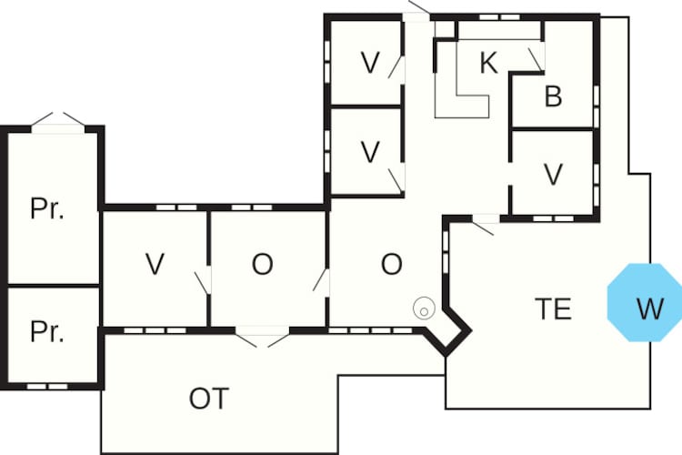 8 persoons vakantie huis in Gilleleje-By Traum - Plattegrond