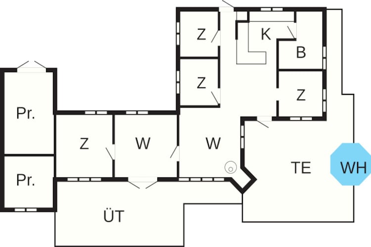 8 persoons vakantie huis in Gilleleje-By Traum - Plattegrond