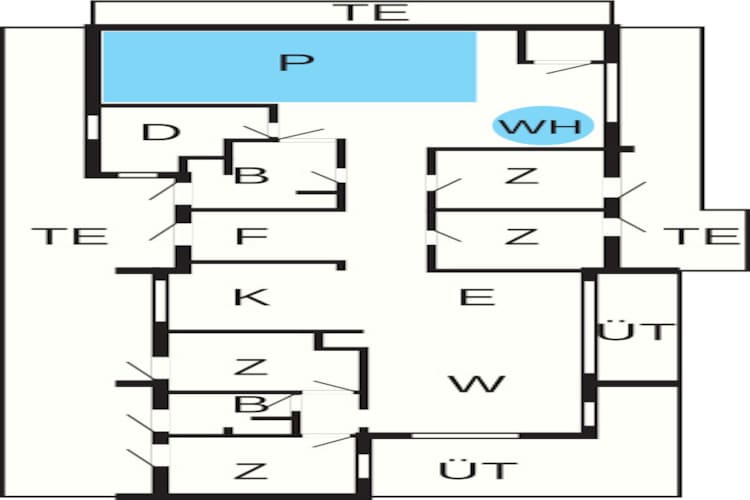 Panoramisches Refugium mit Pool -- By Traum Ferienwohnungen-Grundriss