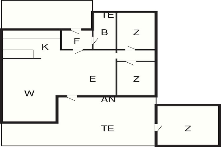6 persoons vakantie huis in Rømø-By Traum-Plattegrond