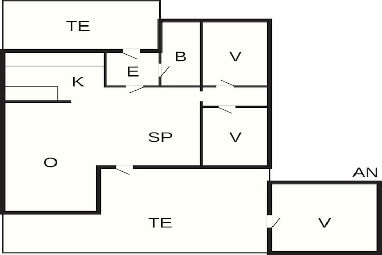 6 persoons vakantie huis in Rømø-By Traum-Plattegrond