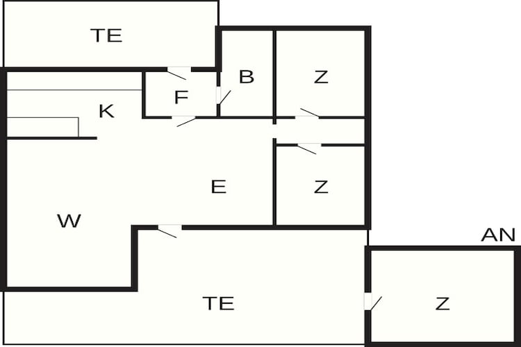 6 persoons vakantie huis in Rømø-By Traum-Plattegrond
