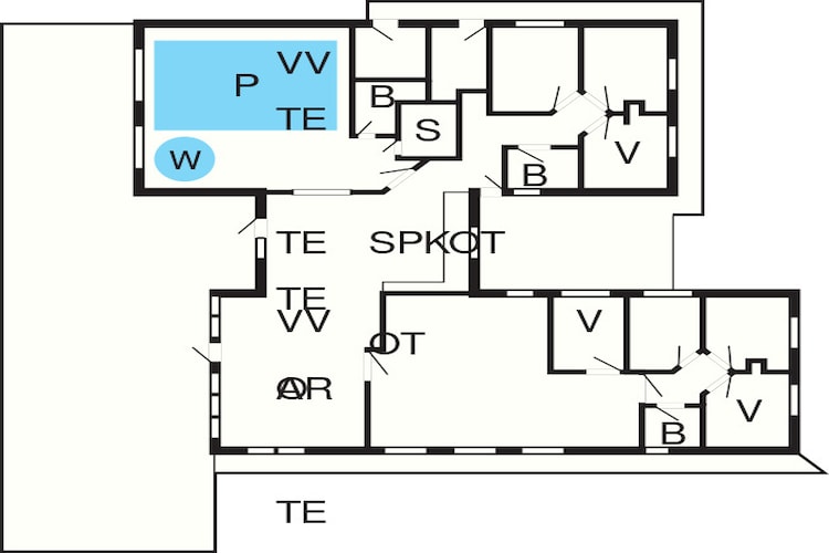 Luxe retraite in Mommark -- By Traum Ferienwohnungen-Plattegrond