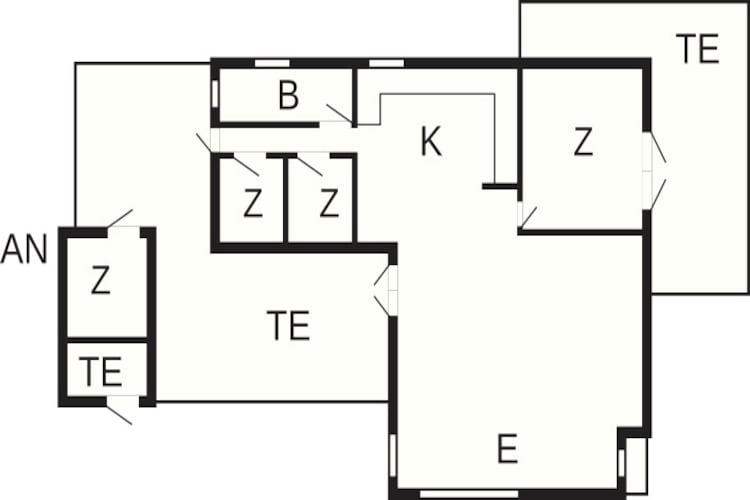 6 persoons vakantie huis in Sæby-By Traum - Plattegrond