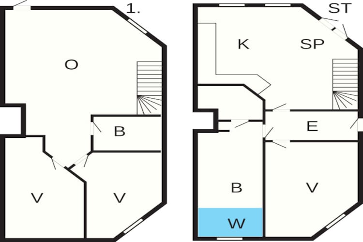 8 Personen Ferienhaus in Bogense-By Traum - Grundriss
