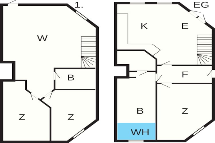 8 Personen Ferienhaus in Bogense-By Traum - Grundriss
