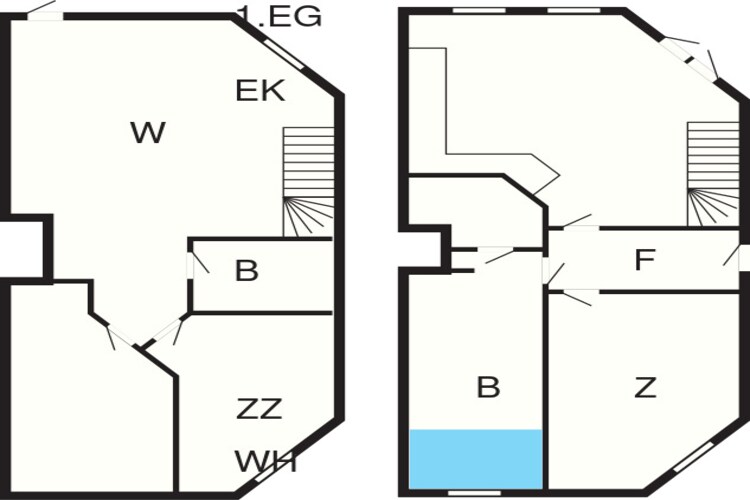 8 Personen Ferienhaus in Bogense-By Traum - Grundriss