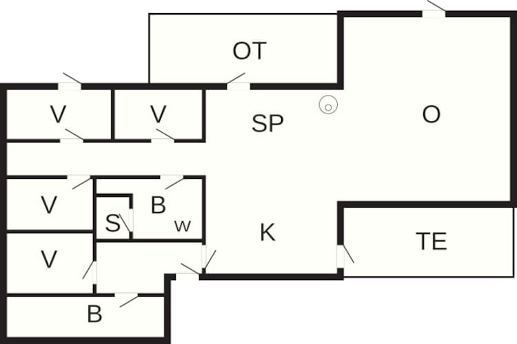 12 persoons vakantie huis in Løgstør-By Traum-Plattegrond