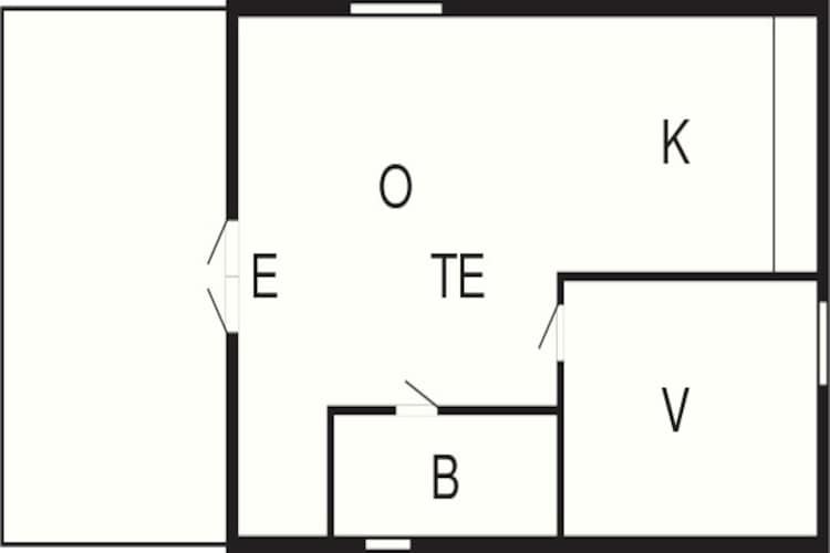 4 person holiday home in Mörbylånga-By Traum-Floor plan