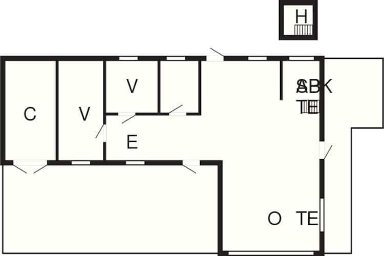 6 persoons vakantie huis in Farsø-By Traum-Plattegrond