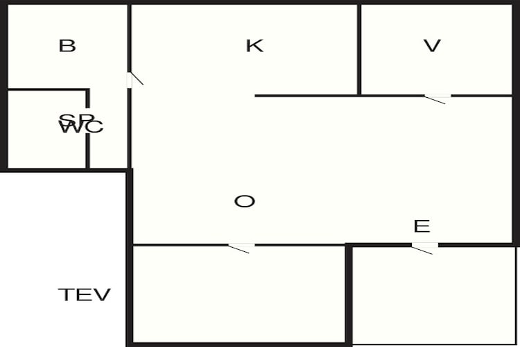 5 person holiday home in Mörbylånga-By Traum-Floor plan
