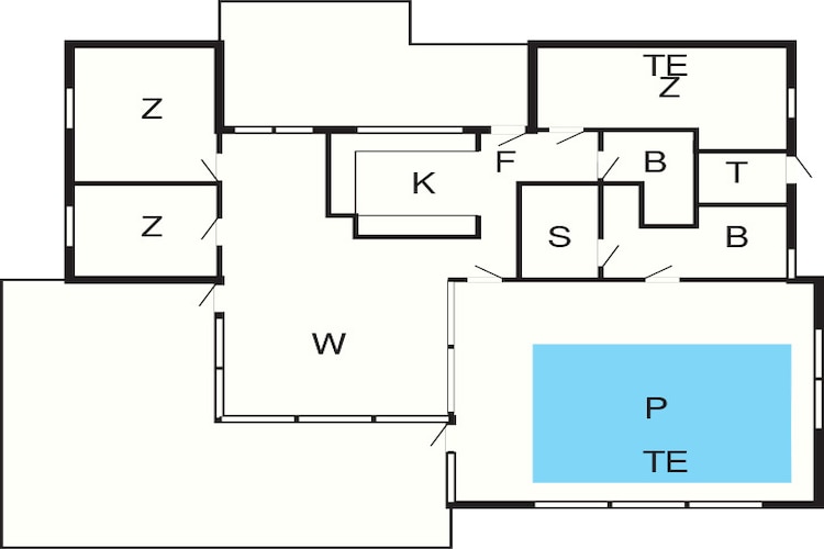 10 persoons vakantie huis in Saltum-By Traum-Plattegrond