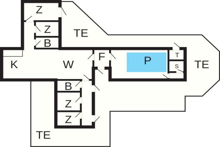 Maison de vacances pour 10 a Fjerritslev-By Traum - Plan