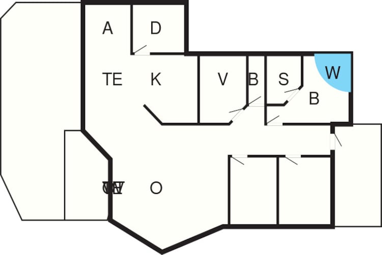 Rustige retraite aan zee -- By Traum Ferienwohnungen-Plattegrond