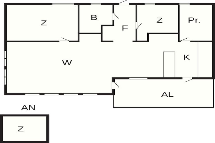 Maison de vacances pour 6 a ORNÖ-By Traum - Plan