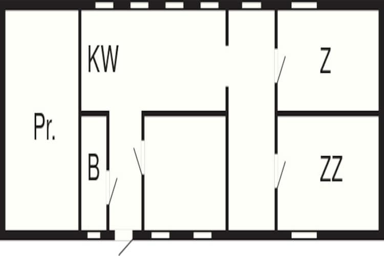 5 person holiday home in Romakloster-By Traum-Floor plan