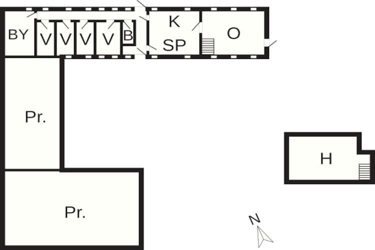 Vakantiehuis voor 12 personen in Thisted - Plattegrond