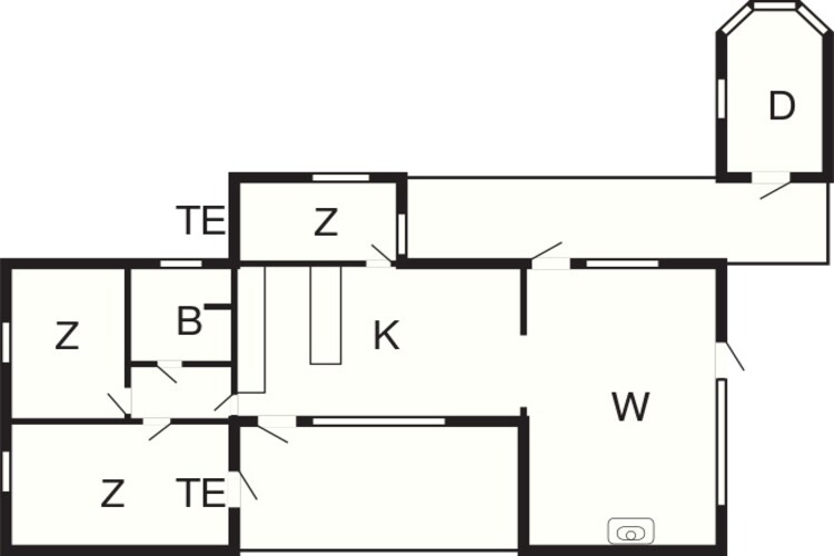 6 persoons vakantie huis in Løgstør-By Traum-Plattegrond