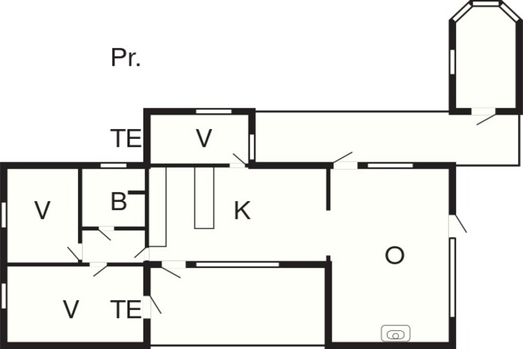 6 persoons vakantie huis in Løgstør-By Traum-Plattegrond