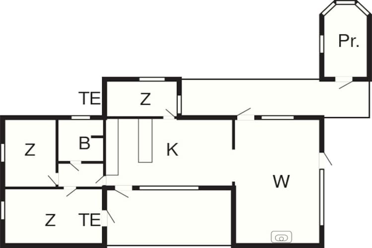 6 persoons vakantie huis in Løgstør-By Traum-Plattegrond