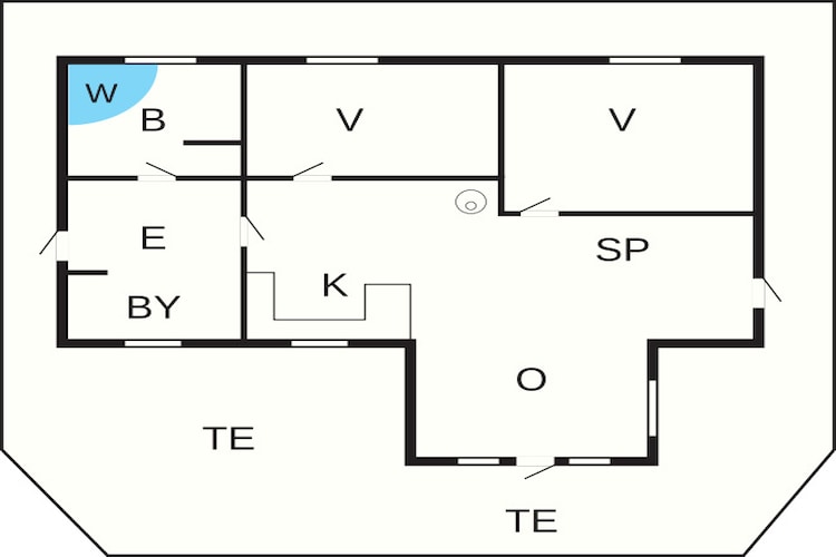 4 persoons vakantie huis in Rønne-By Traum-Plattegrond