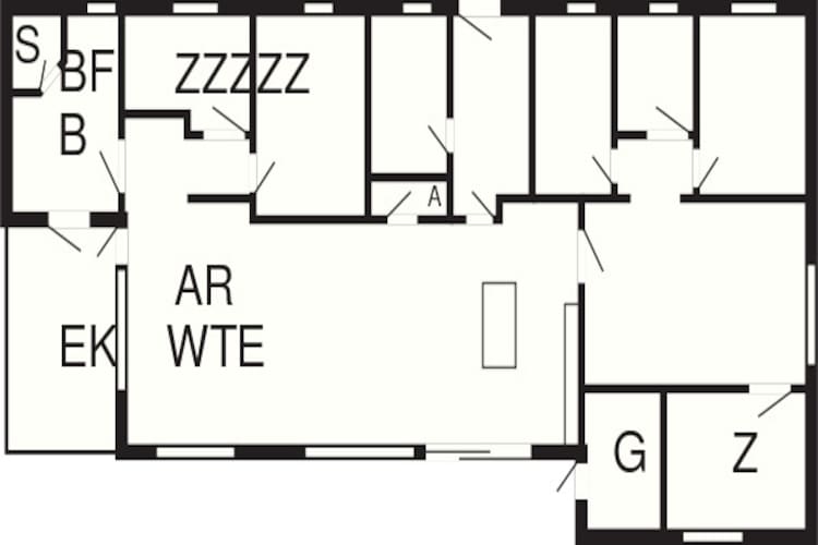 14 persoons vakantie huis in Ebeltoft-By Traum - Plattegrond