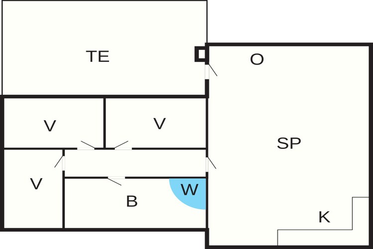 6 persoons vakantie huis in Toftlund-By Traum-Plattegrond