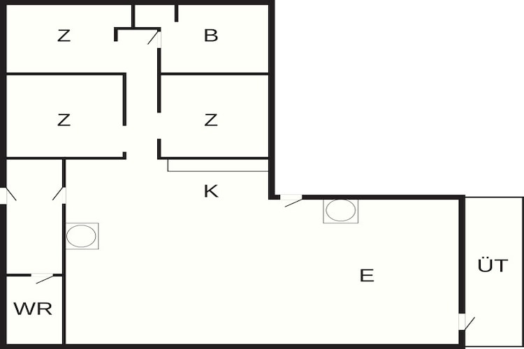 6 persoons vakantie huis in Højslev-By Traum-Plattegrond