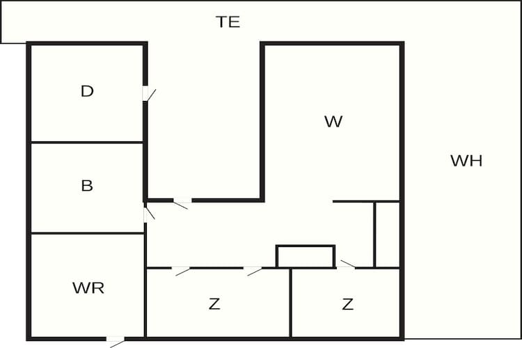 6 persoons vakantie huis in Hejls-By Traum-Plattegrond