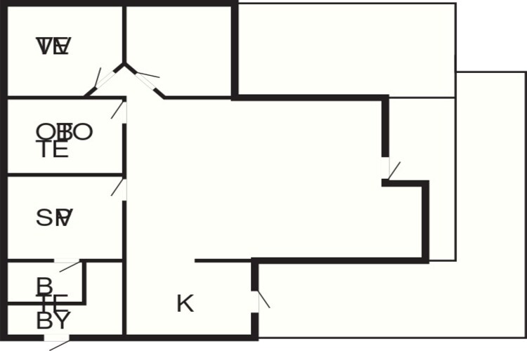 6 persoons vakantie huis in Oksbøl-By Traum-Plattegrond