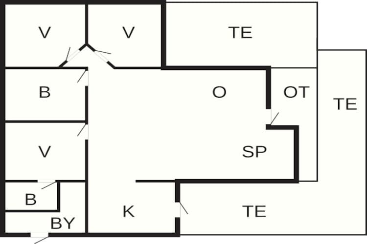 6 persoons vakantie huis in Oksbøl-By Traum-Plattegrond