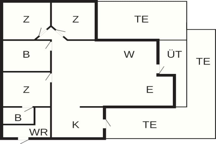 Maison de vacances pour 6 a Oksbøl-By Traum-Plan